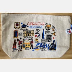 Gibraltar Heritage Accessory Pouch (with badge) by Julia Gash